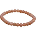 5-7mm Peach Moonstone Bracelet