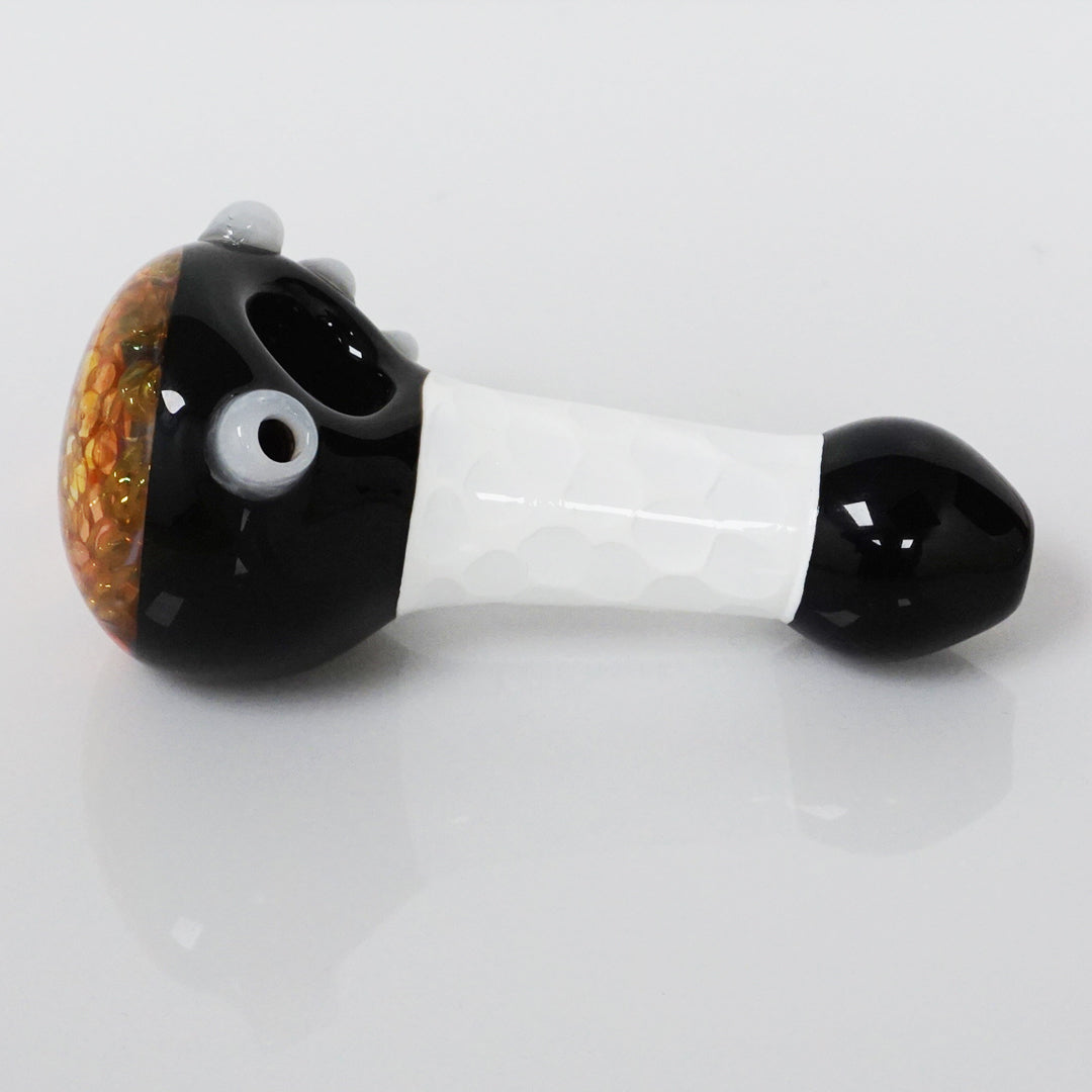 5" Black & White Honeycomb Pipe