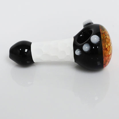 5" Black & White Honeycomb Pipe