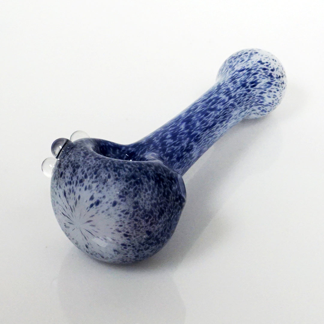 5" Blazin' Glass Frit Pipe - Blue