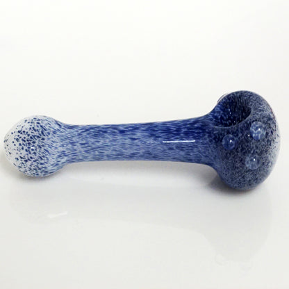 5" Blazin' Glass Frit Pipe - Blue