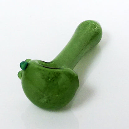 5" Blazin' Glass Frit Pipe - Green