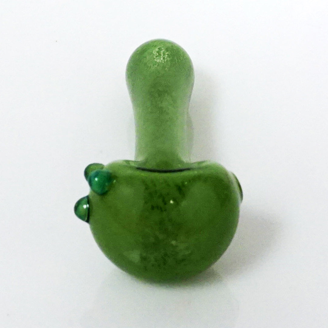 5" Blazin' Glass Frit Pipe - Green