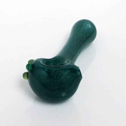 5" Blazin' Glass Frit Pipe - Teal