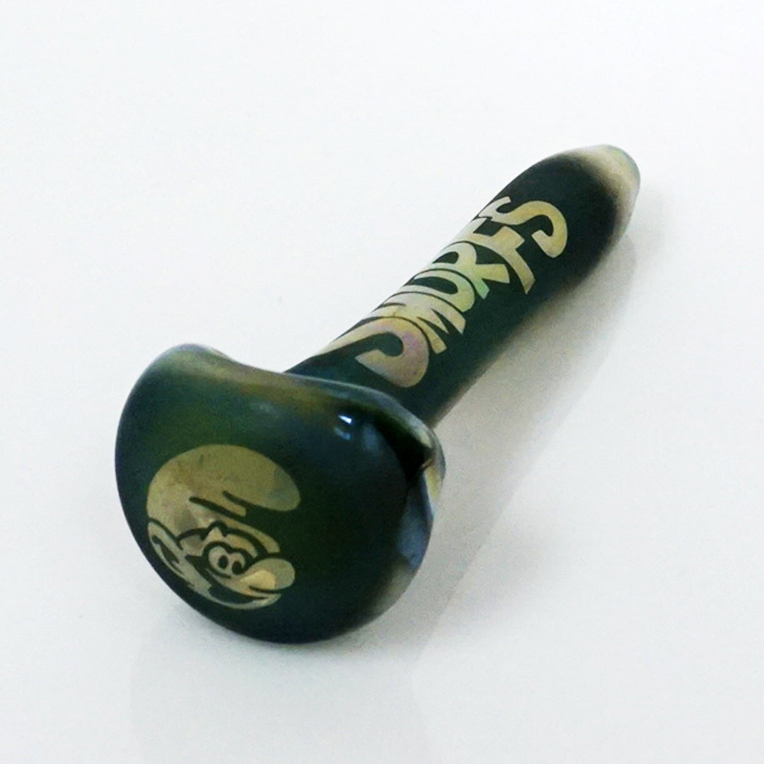 5" Thinkboro Sandblasted Image Pipe - Smurf