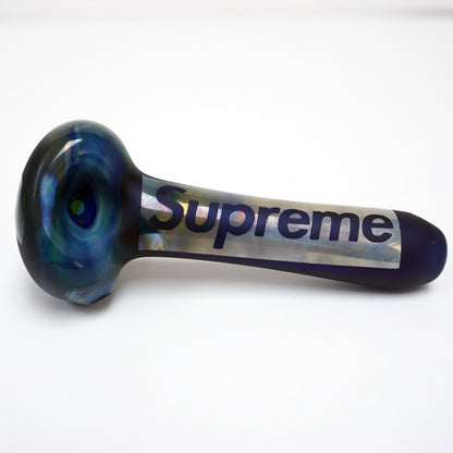 5" Thinkboro Sandblasted Image Pipe - Supreme