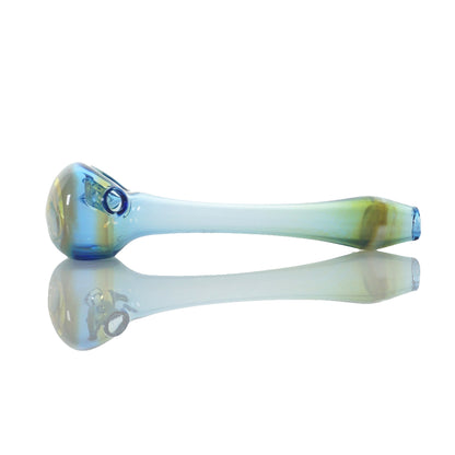 5.25" Color Fume Skull Cap Pipe