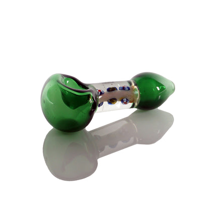 5.25" Spiral Claw Pipe - Green