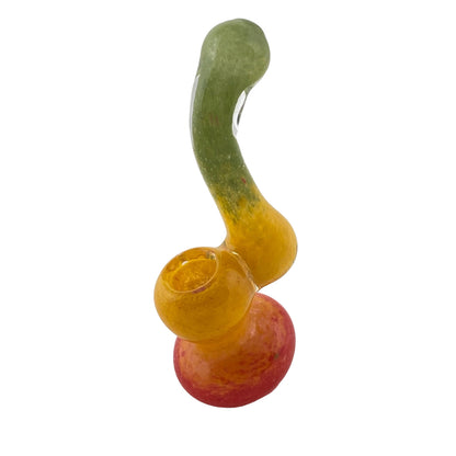 5.5" Frit Rasta Upright Bubbler