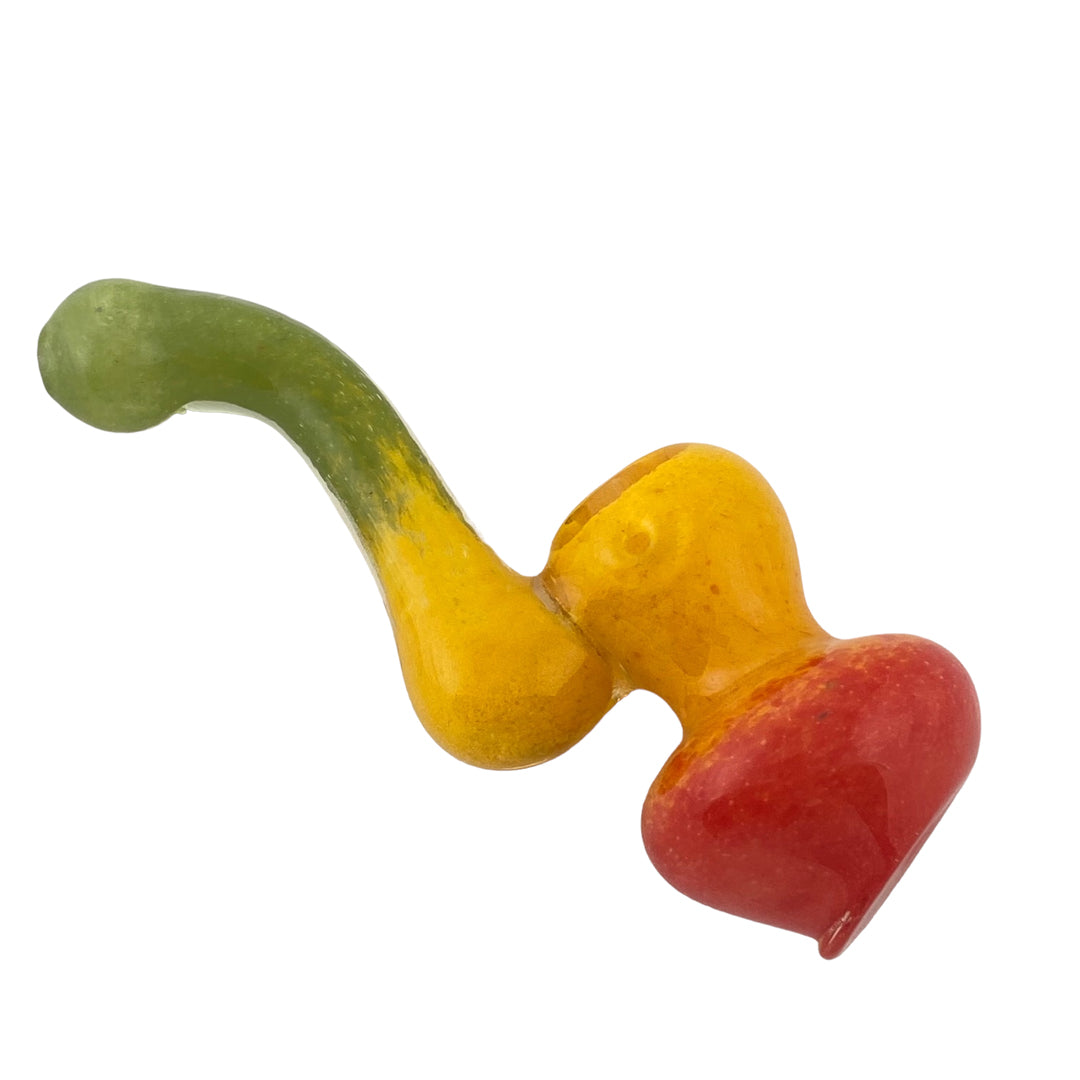 5.5" Frit Rasta Upright Bubbler