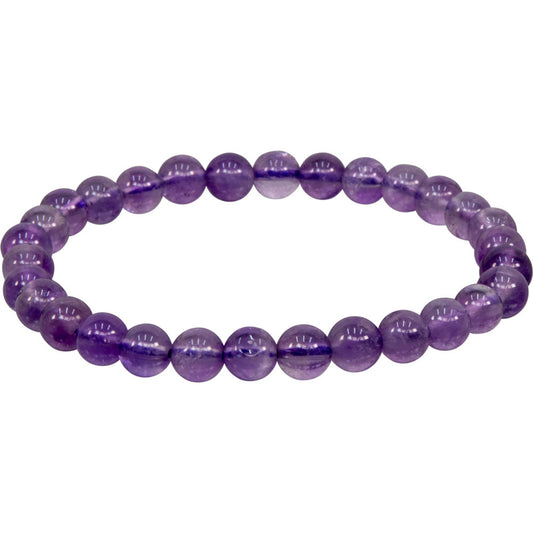 6-8mm Amethyst Bracelet