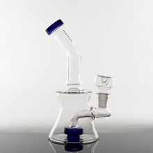 Load image into Gallery viewer, 6&quot; Bell &amp; Tire Perc Water Pipe - Blue
