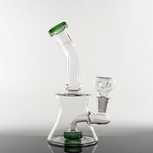 Load image into Gallery viewer, 6&quot; Bell &amp; Tire Perc Water Pipe - Green
