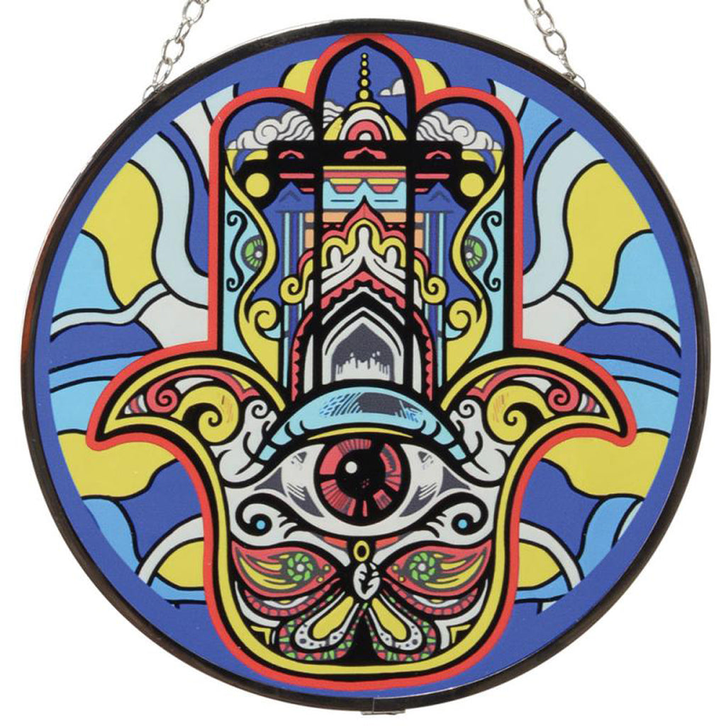 6" Hamsa Suncatcher