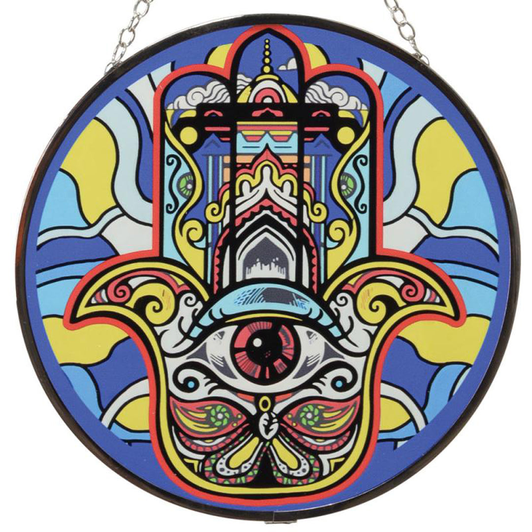 6" Hamsa Suncatcher