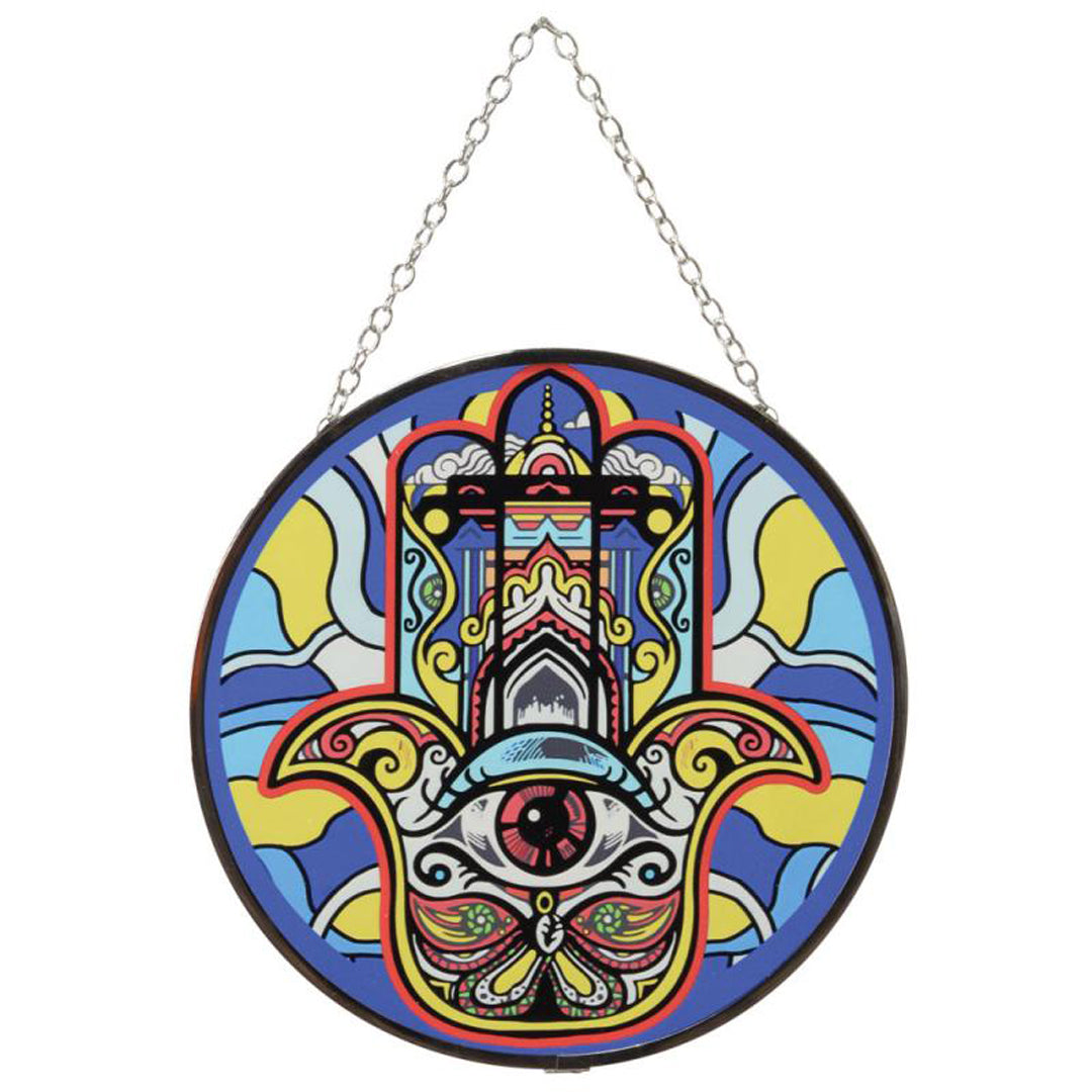 6" Hamsa Suncatcher