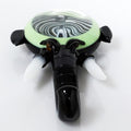 6.25" See-Through Elephant Head Pipe - Green