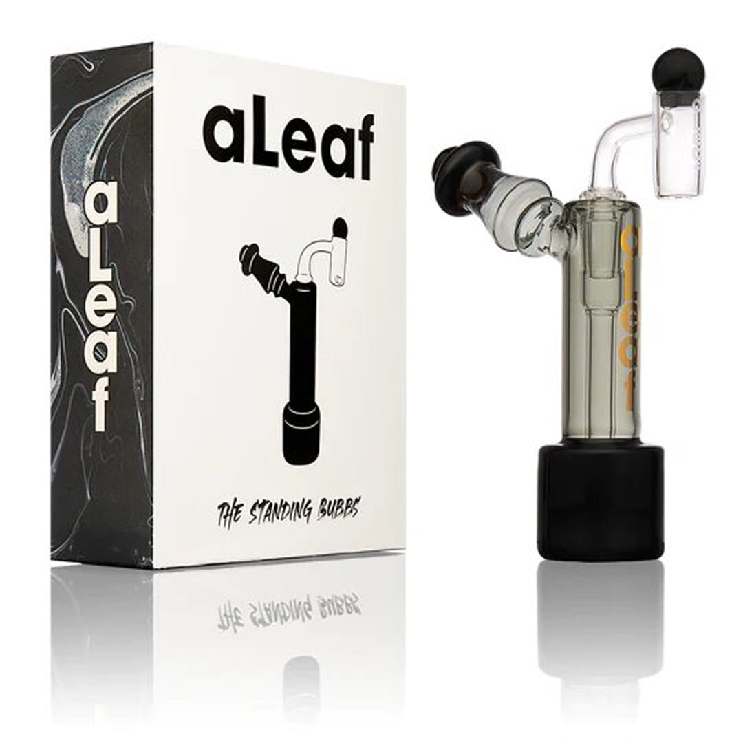 6.5" Aleaf Standing Bubbs Rig - Black