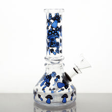 Load image into Gallery viewer, 6.5&quot; Mushroom Mini Water Pipe - Blue
