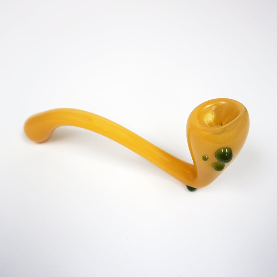 6.75" Thinkboro Mini Stryder Pipe - Amber