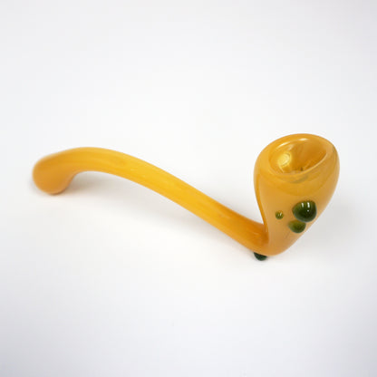 6.75" Thinkboro Mini Stryder Pipe - Amber