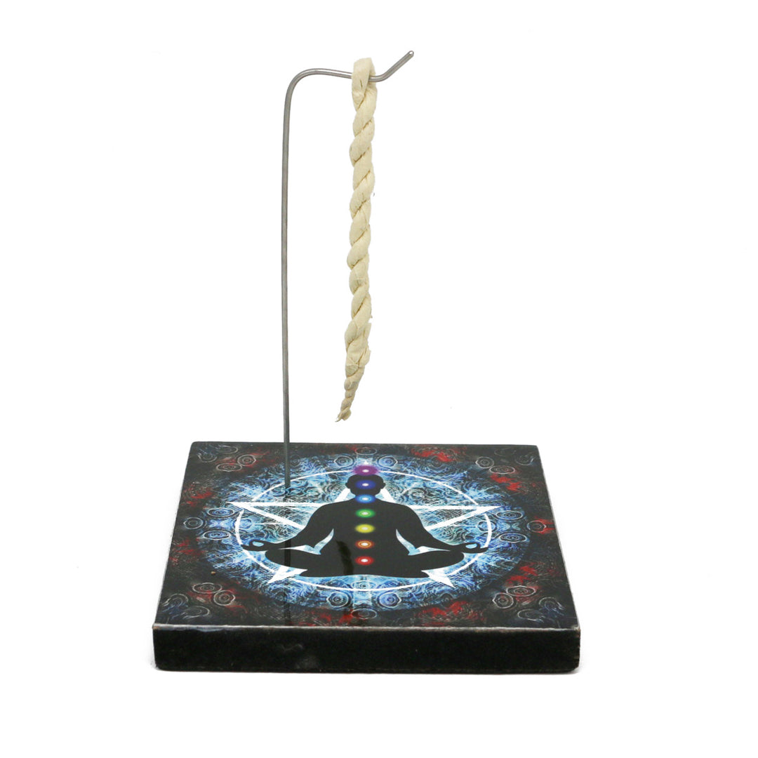 7 Chakras Rope Incense Burner