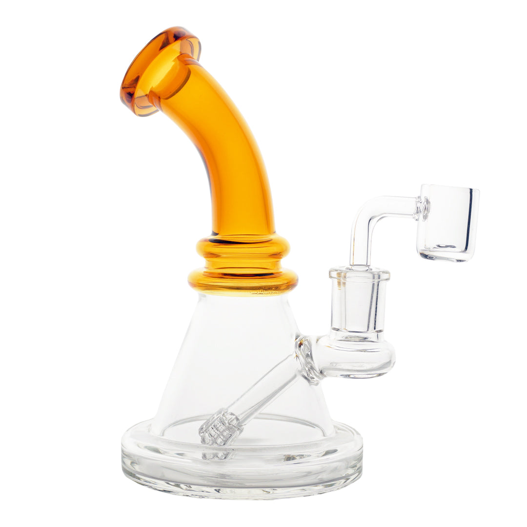 7" Crystal Stem Rig - Amber