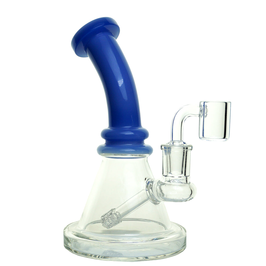 7" Crystal Stem Rig - Blue