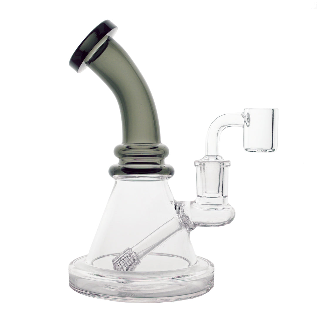 7" Crystal Stem Rig - Gray