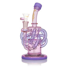 Load image into Gallery viewer, 8&quot; Aleaf Color Poly Chamber Water Pipe - Pink
