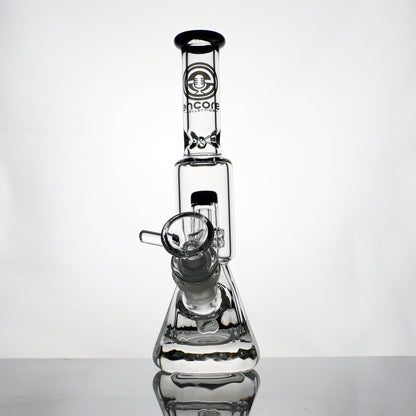 8" Encore Salt Shaker Water Pipe - Black