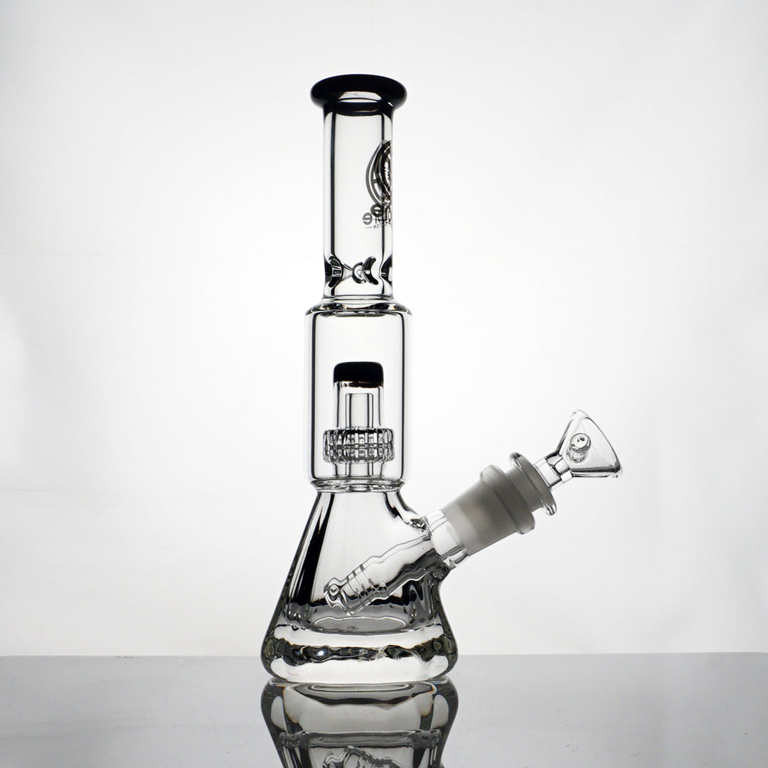 8" Encore Salt Shaker Water Pipe - Black