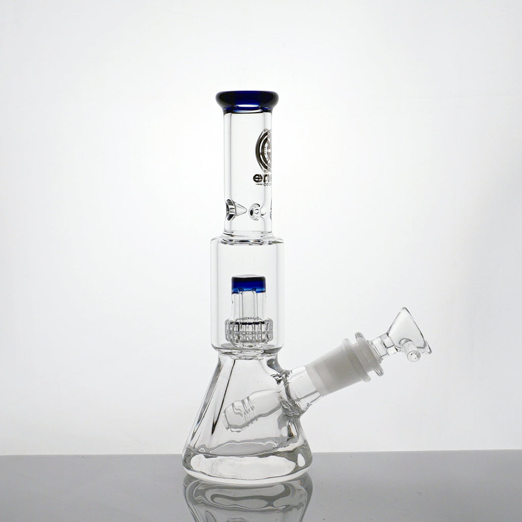 8" Encore Salt Shaker Water Pipe - Blue