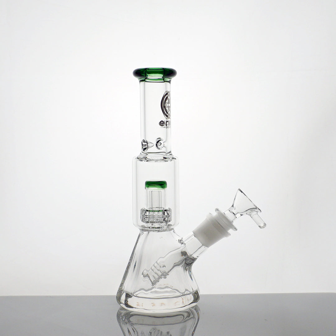8" Encore Salt Shaker Water Pipe - Green