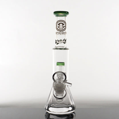 8" Encore Salt Shaker Water Pipe - Jade Green