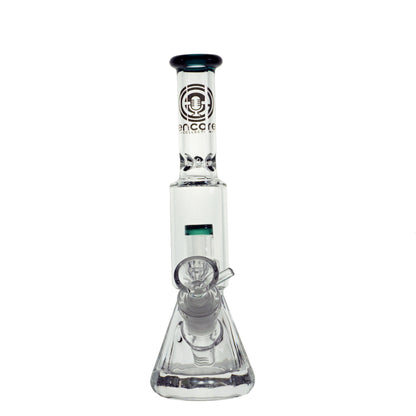 8" Encore Salt Shaker Water Pipe - Lake Green