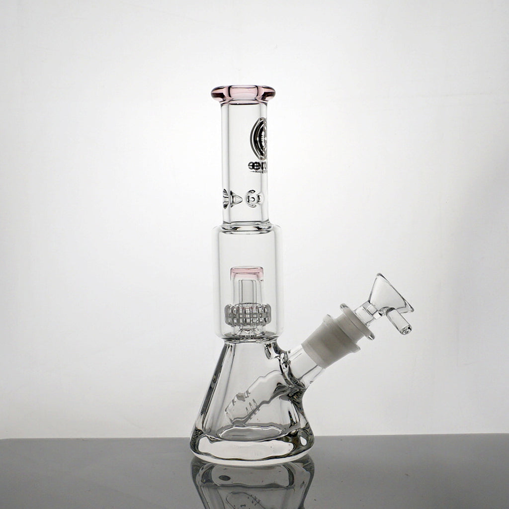 8" Encore Salt Shaker Water Pipe - Pink