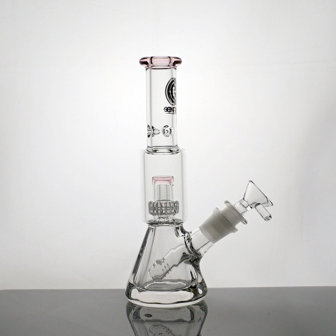 8" Encore Salt Shaker Water Pipe - Pink