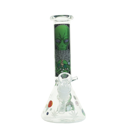 8" Glow-In-The-Dark Alien Water Pipe - Tree