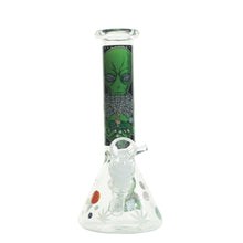 Load image into Gallery viewer, 8&quot; Glow-In-The-Dark Alien Water Pipe - Tree
