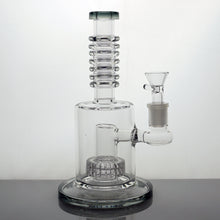 Load image into Gallery viewer, 8&quot; Encore Matrix &amp; Maria Rings Water Pipe - Gray
