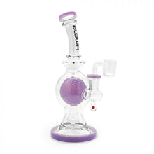 Load image into Gallery viewer, 8.5&quot; Blown Glass Goods Omega Rig - Purple
