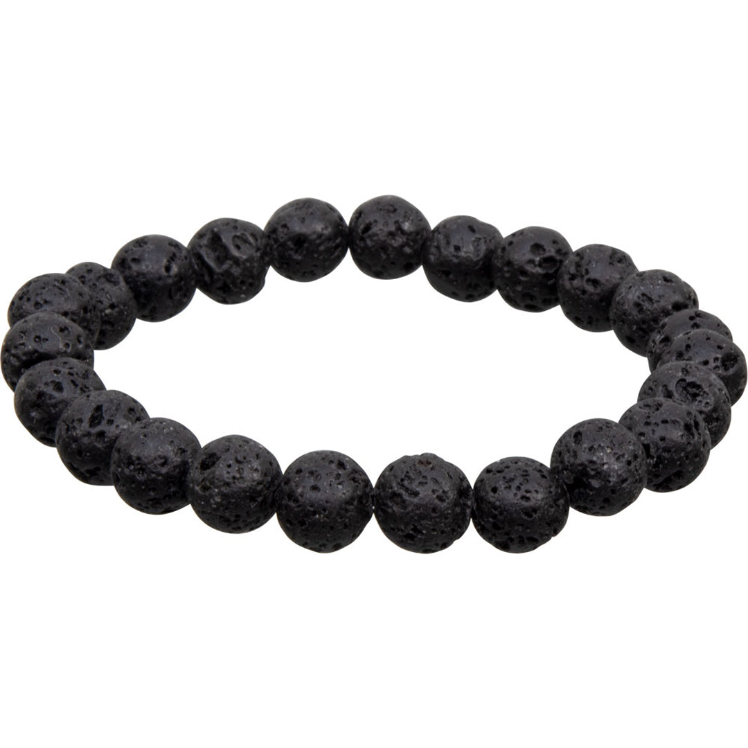 8mm Lava Stone Bracelet