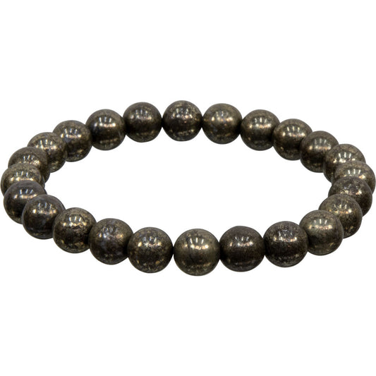 8mm Pyrite Bracelet