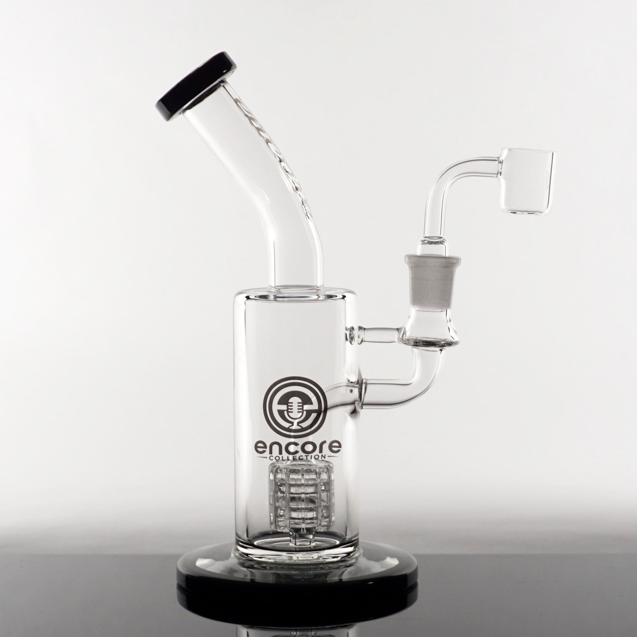 9" Encore Fixed Barrel Perc Rig - Black