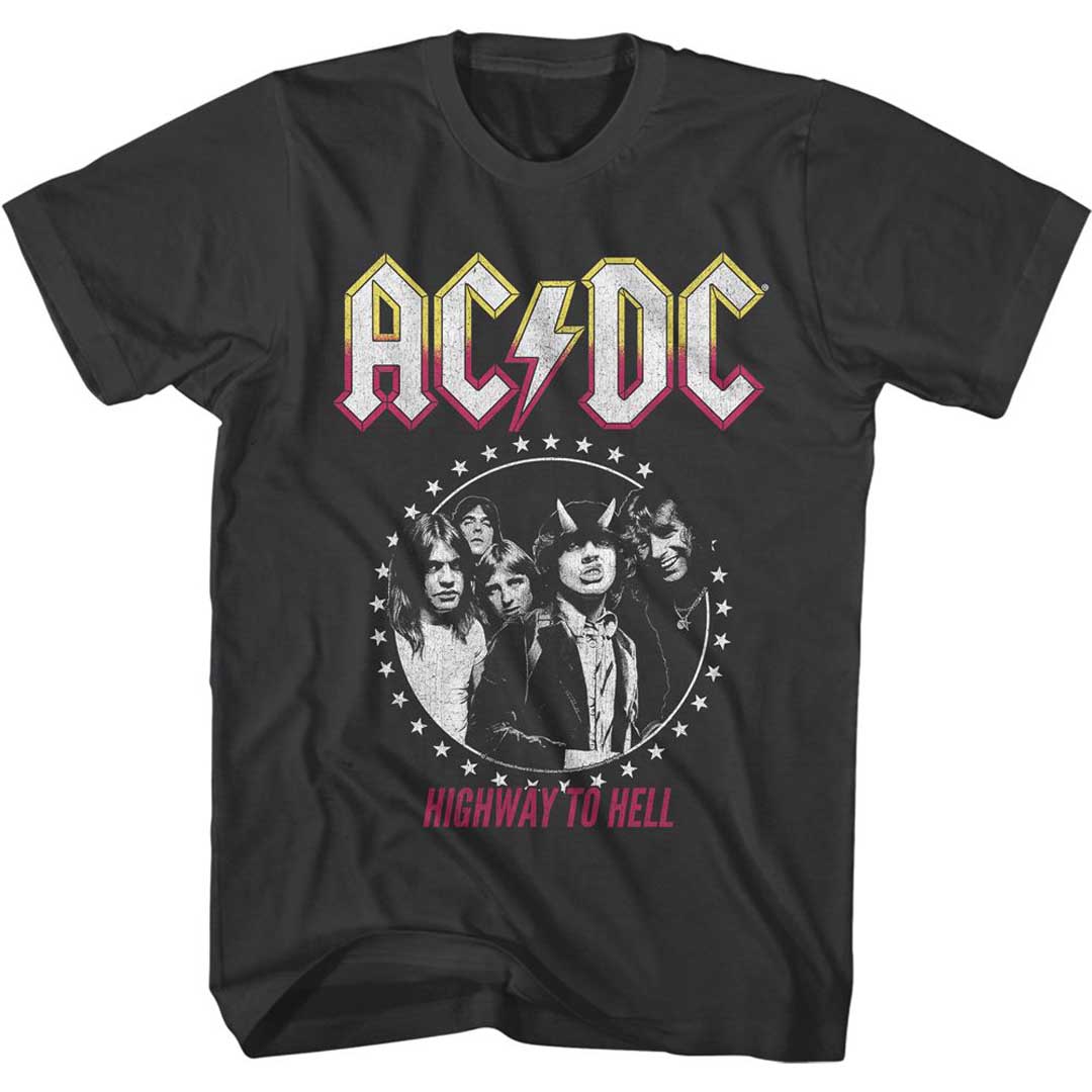 AC⚡DC - Circle Stars T-Shirt