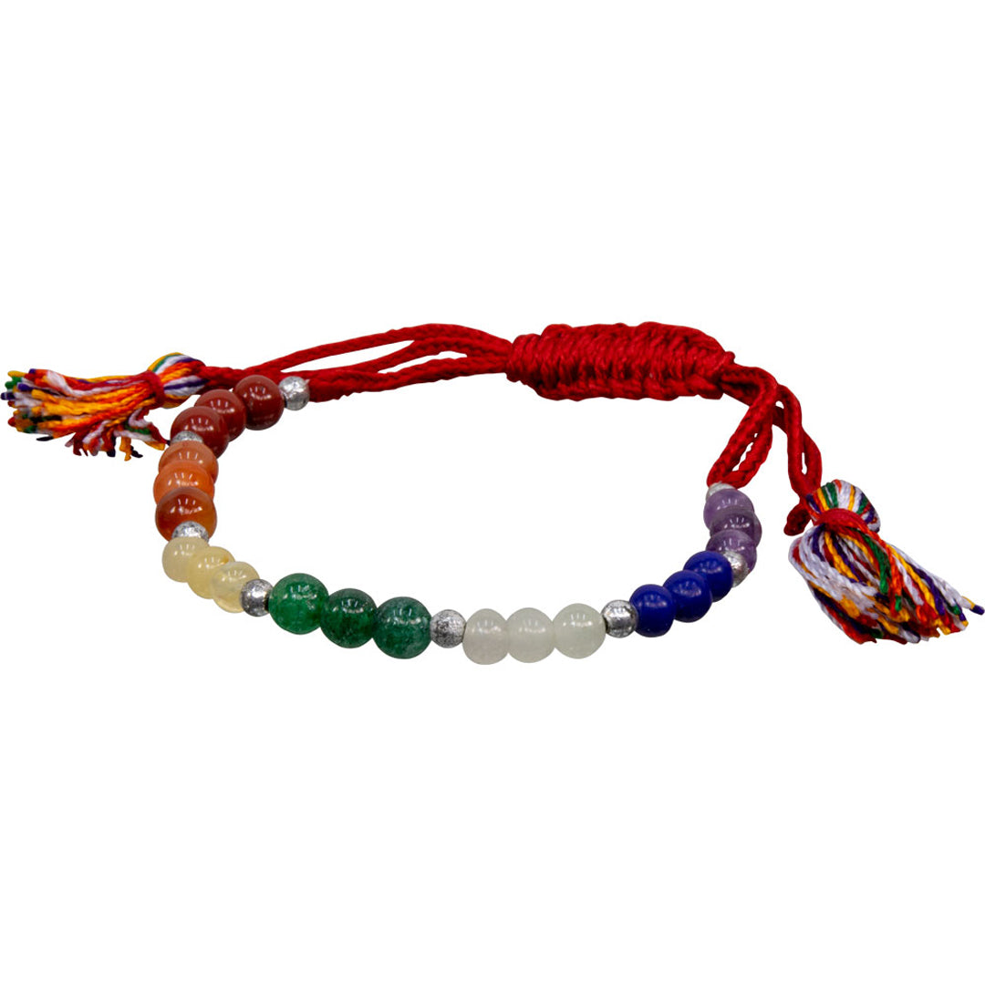 Adjustable 7 Chakras Bracelet