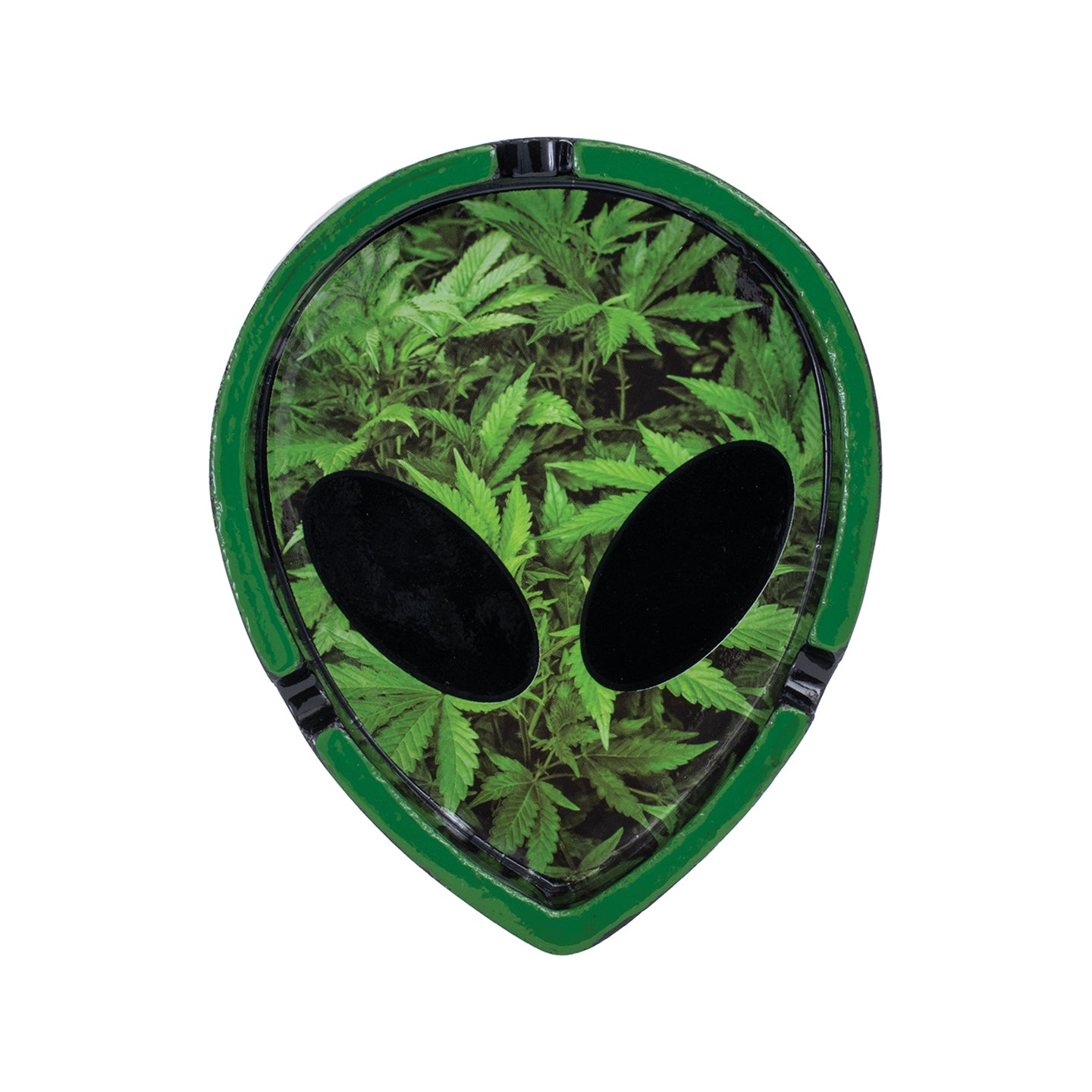 Alien Head Ashtray - Leaves