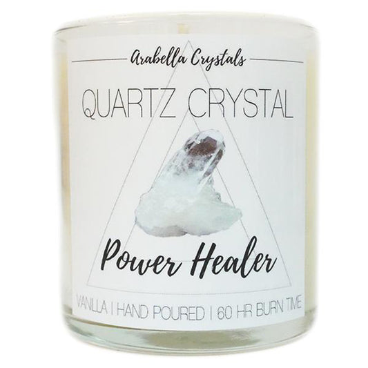 Arabella Clear Quartz Candle