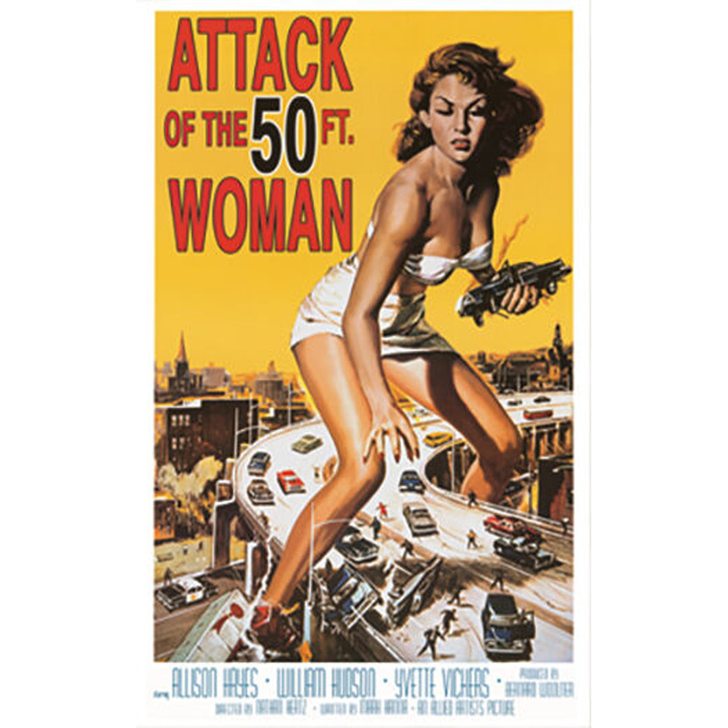 Attack Of The 50ft. Woman Poster